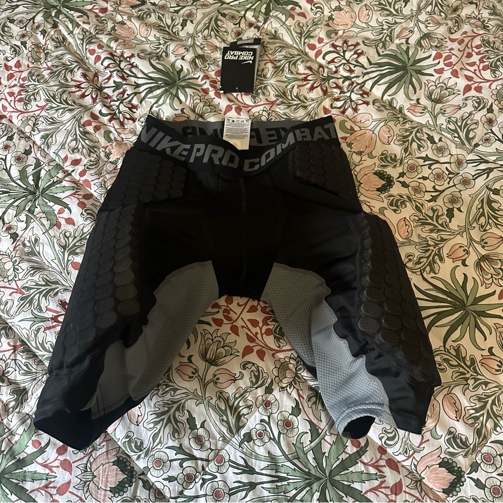 Nike Pro Combat Black and Gray Shorts